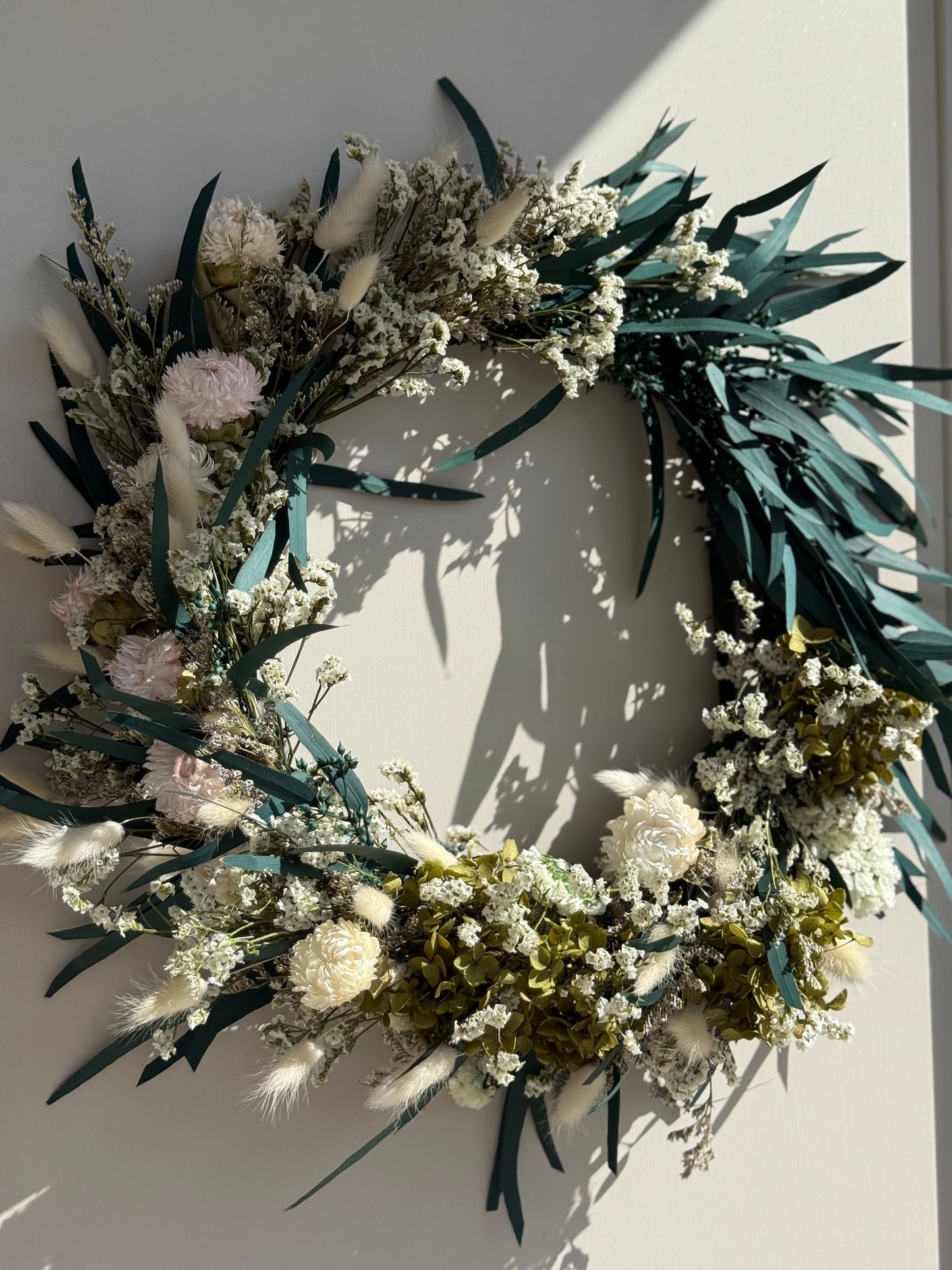 Evergrace – Dried Flower Wreath (15”)