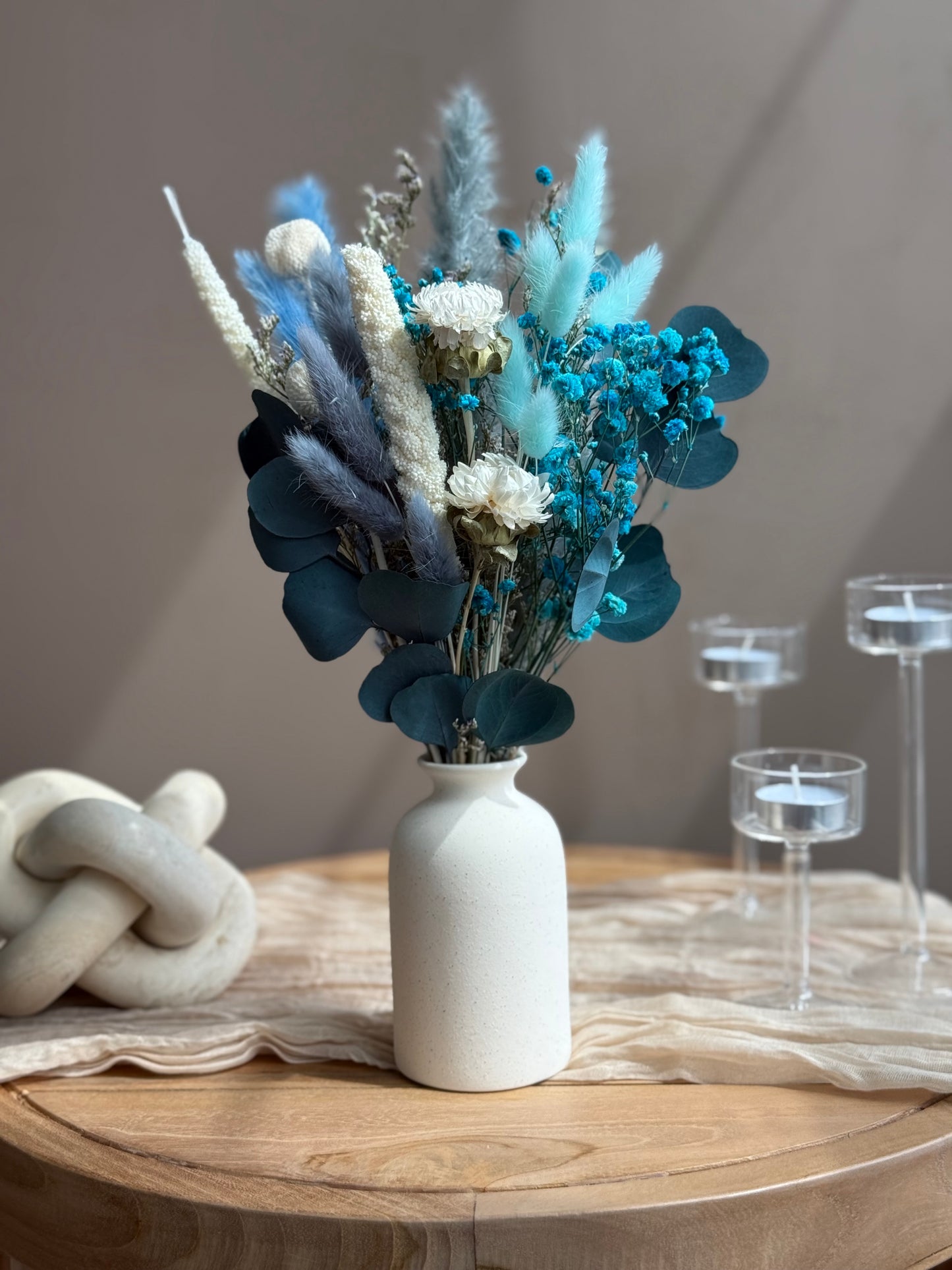 BlueSignal – Small Dried Flower Bouquet (14”)