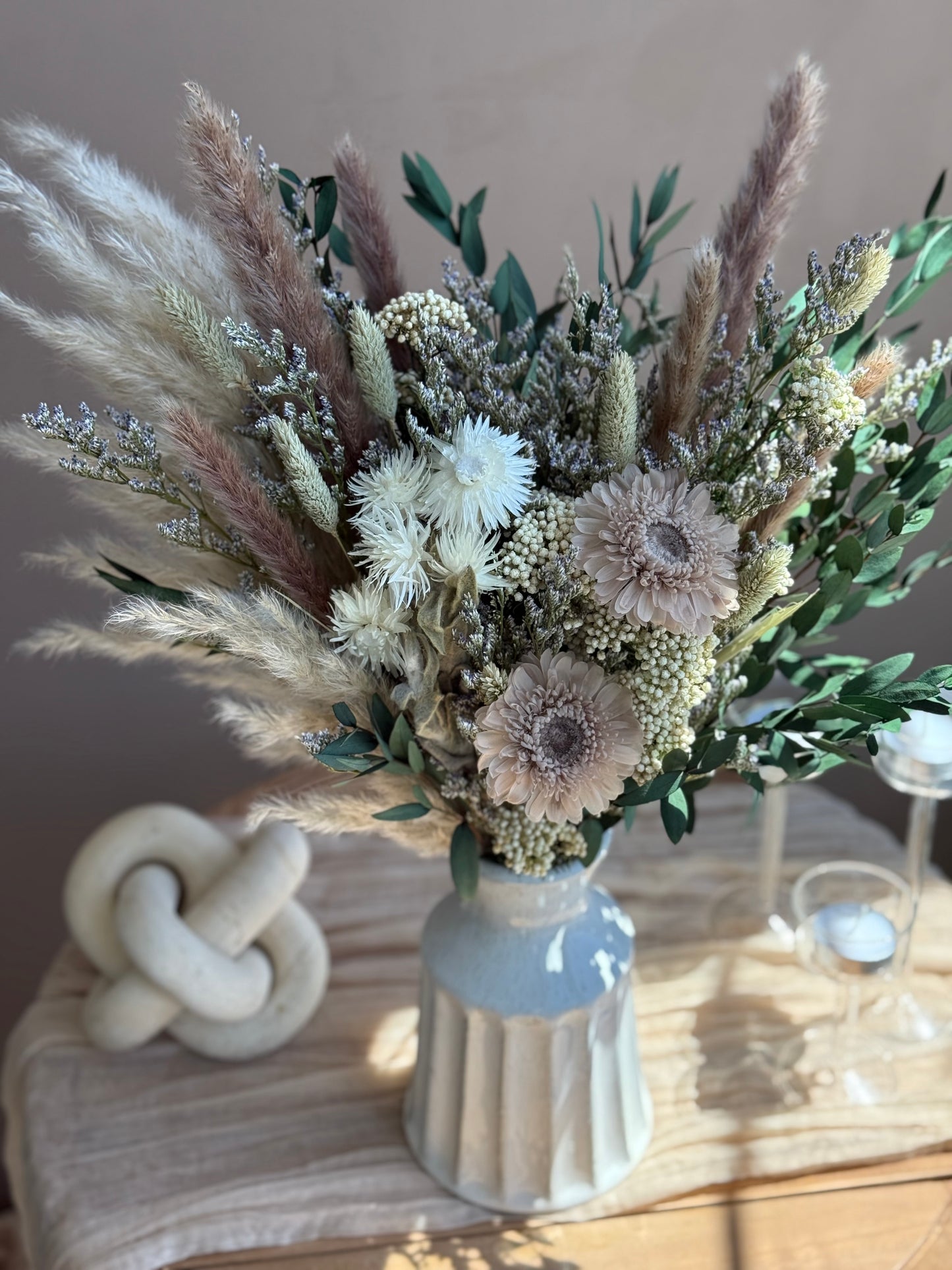 Haze – Neutral Dried Flower Bouquet