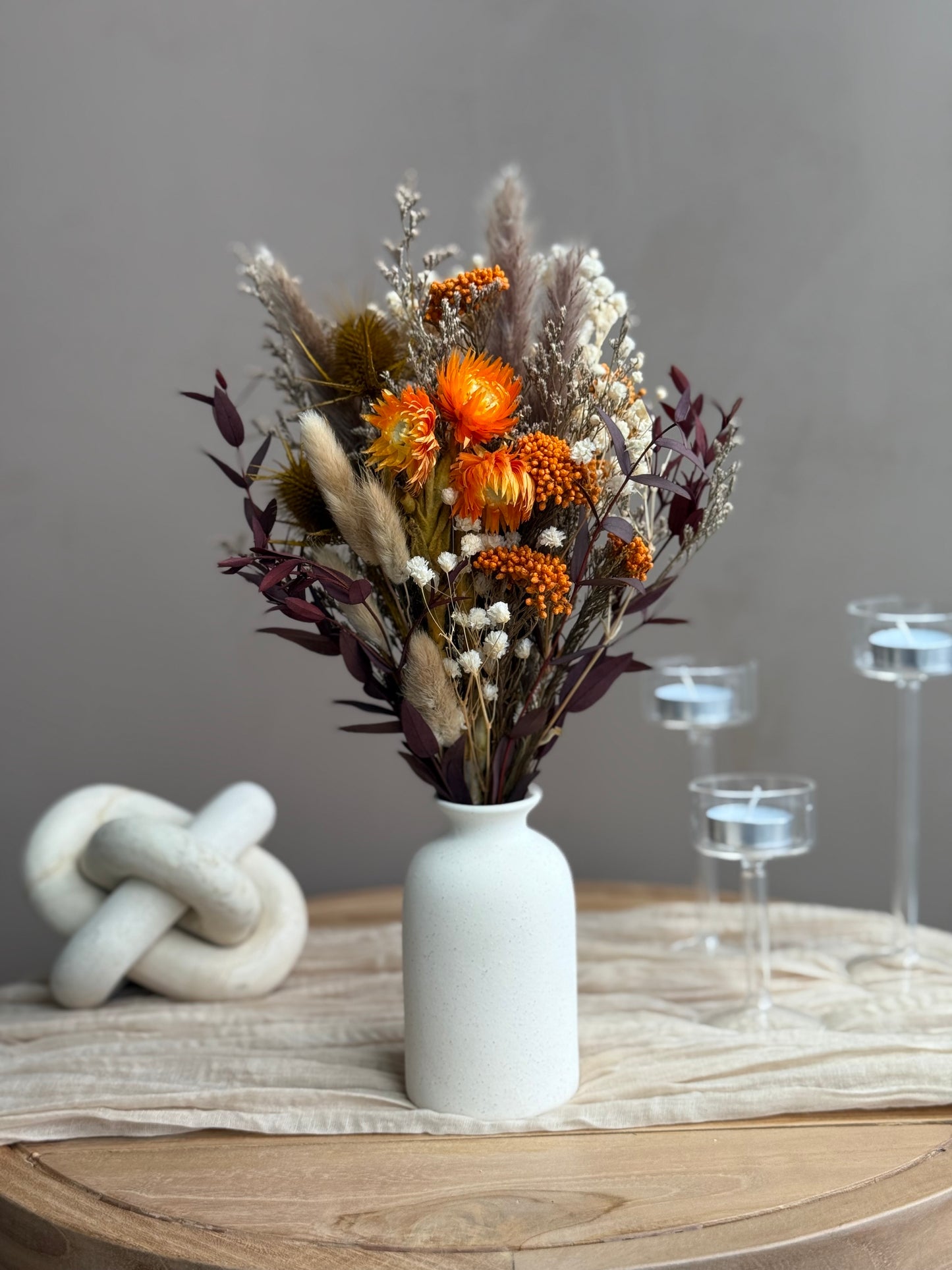A Sunlit Moment – Small Dried Flower Bouquet (14”)