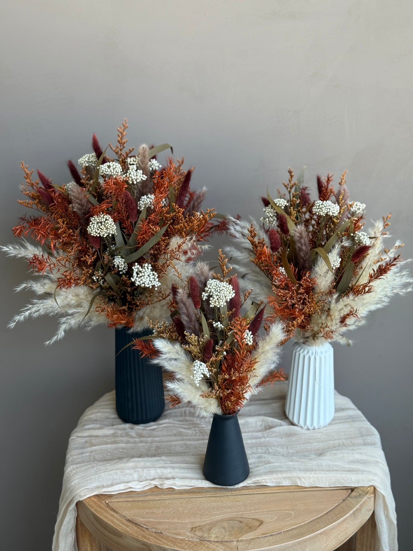 Harvest – Dried Flower Bouquet Set (S / M / L) | Fall Centerpiece, Gift & Cozy Home Décor