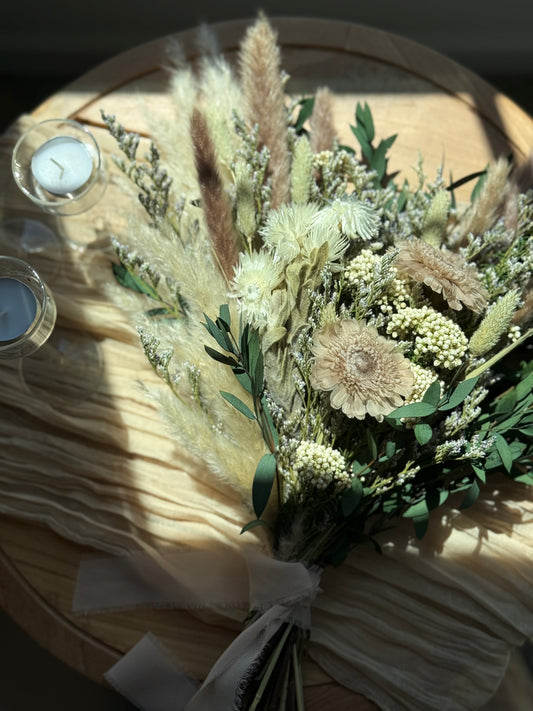 Haze – Neutral Dried Flower Bouquet